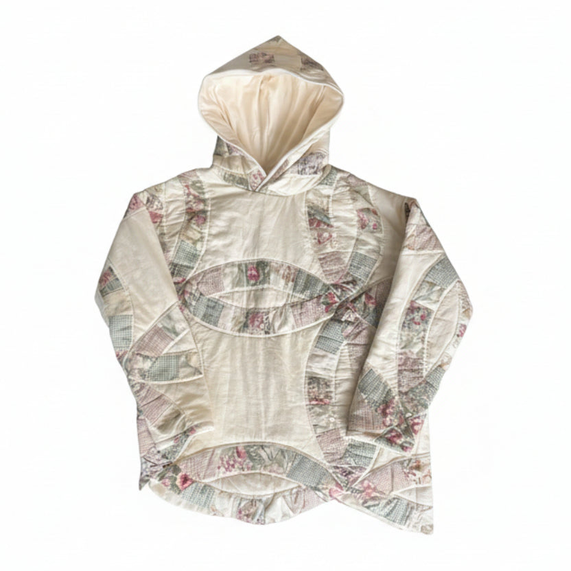 Double Wedding Ring Quilt Hoodie/Jacket