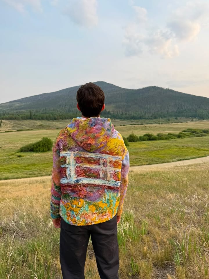 Garden Bridge Tapestry Hoodie