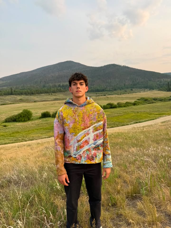 Garden Bridge Tapestry Hoodie