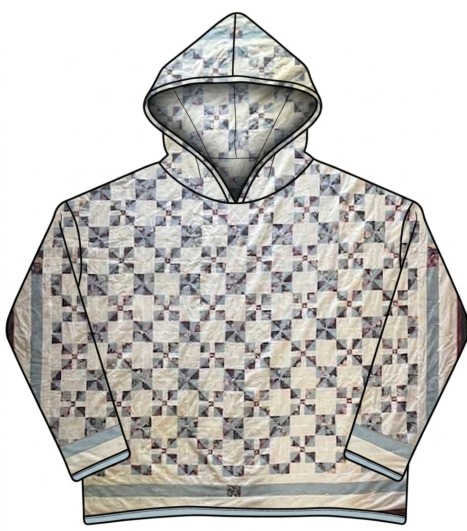 Pinwheel Quilt Hoodie/Jacket