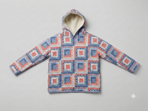 Custom Quilted Hoodie