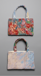 Sky and Flowers Tote Bag
