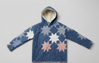 USA Star Quilted Hoodie