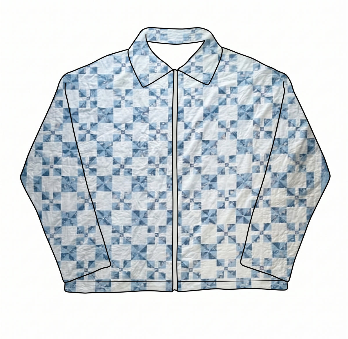 Pinwheel Quilt Hoodie/Jacket