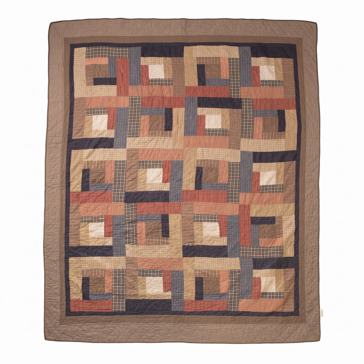 Log Cabin Quilt Hoodie/Jacket