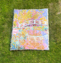 Monet Bridge - Jacquard Woven Blanket