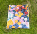 Monet Flowers - Jacquard Woven Blanket