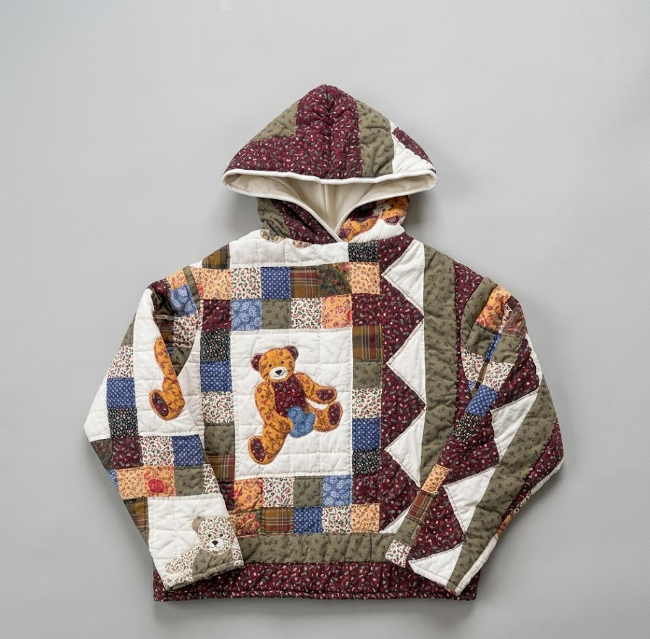 Quilted Bear Hoodie