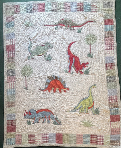 Dinosaur Appliqué Quilt