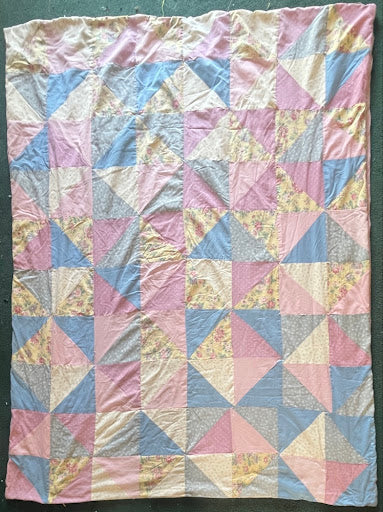 Half-Square Triangle Quilt